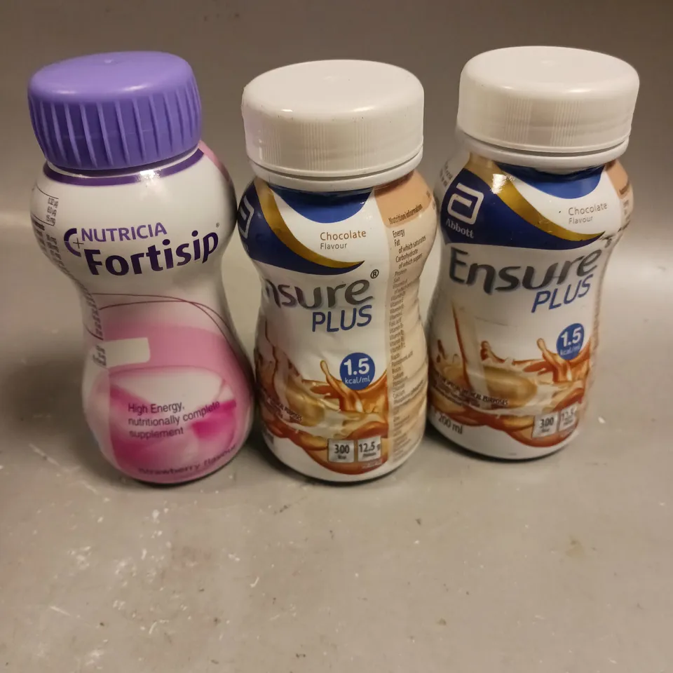 APPROXIMATELY 20 ASSORTED FOOD SUPPLEMENT DRINKS - COLLECTION ONLY 