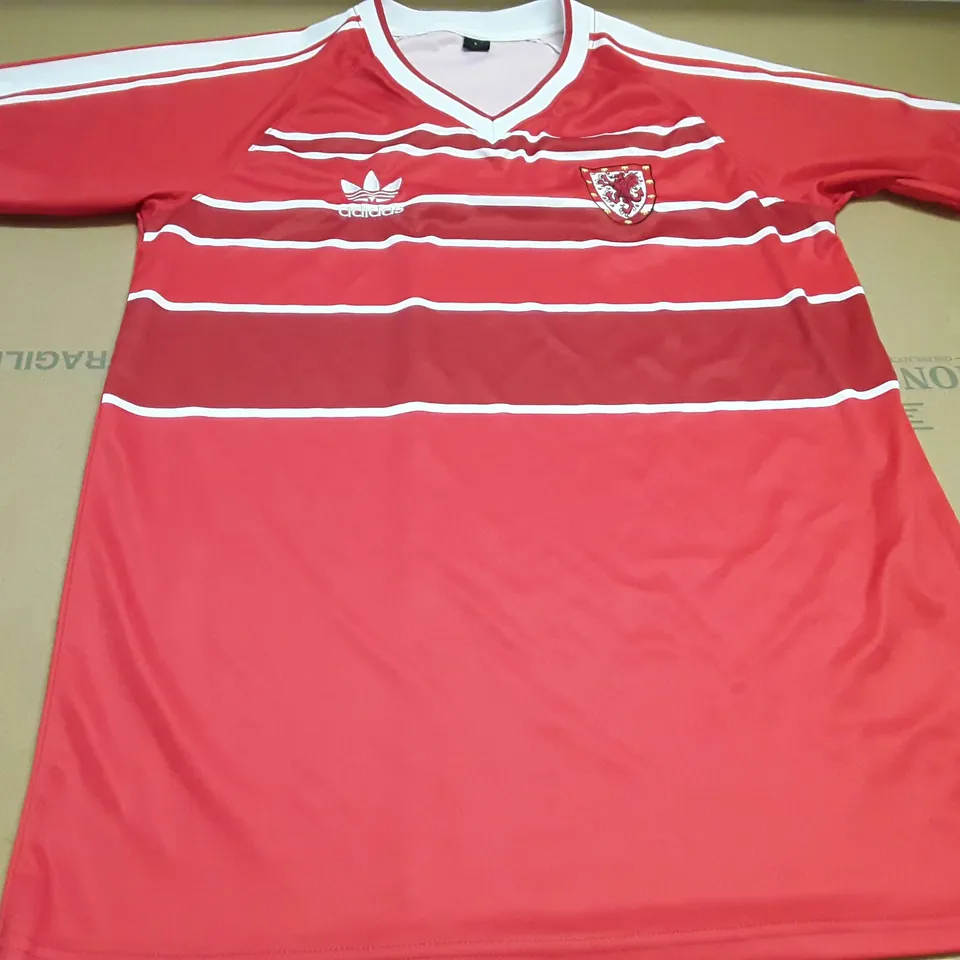 WALES ADIDAS SPORTS SHIRT - L