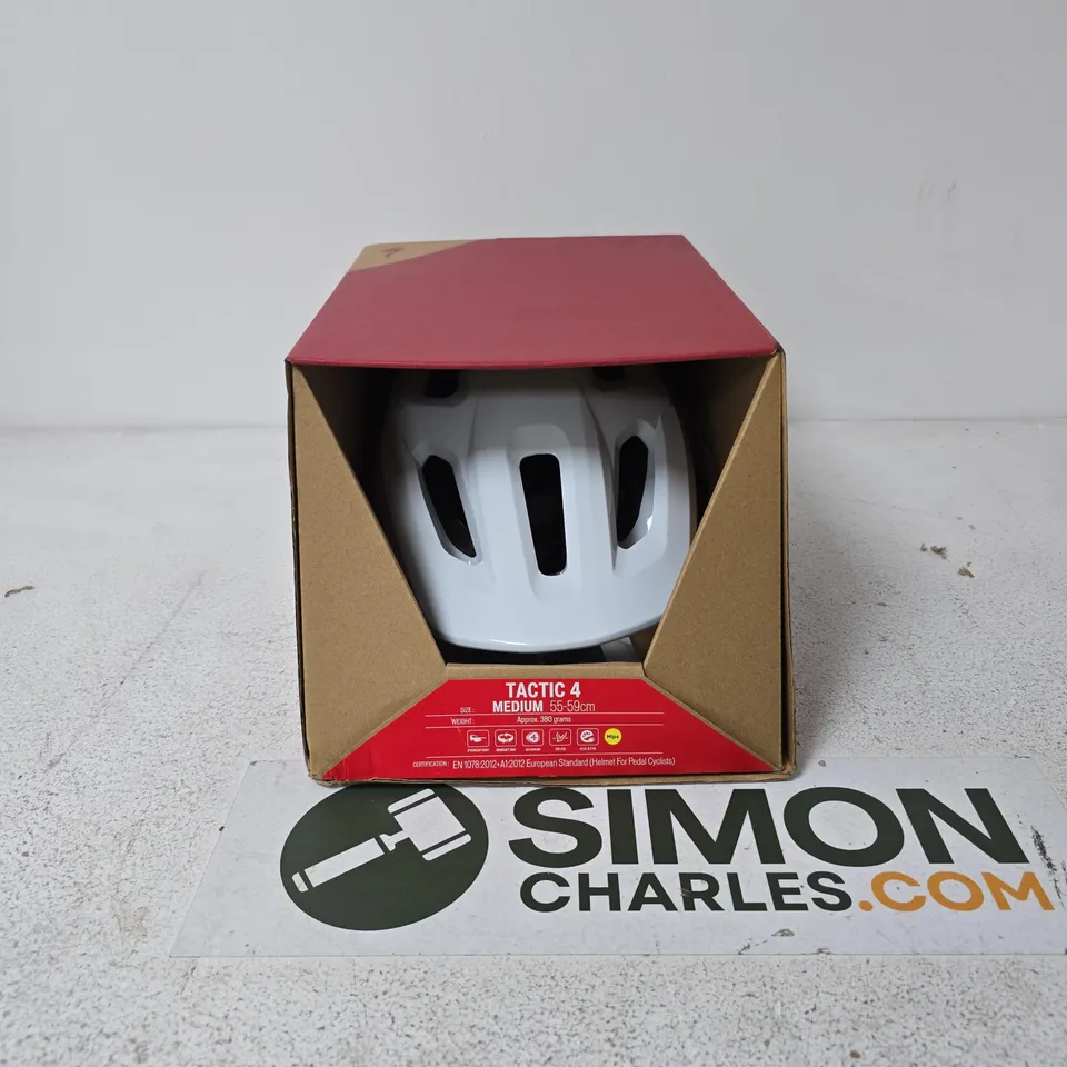 BIKE HELMET TACTIC 4 – MEDIUM 55-59 CM (BOXED)