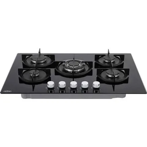 BOXED BELLING BEL GTG753RI 75CM GAS HOB - BLACK