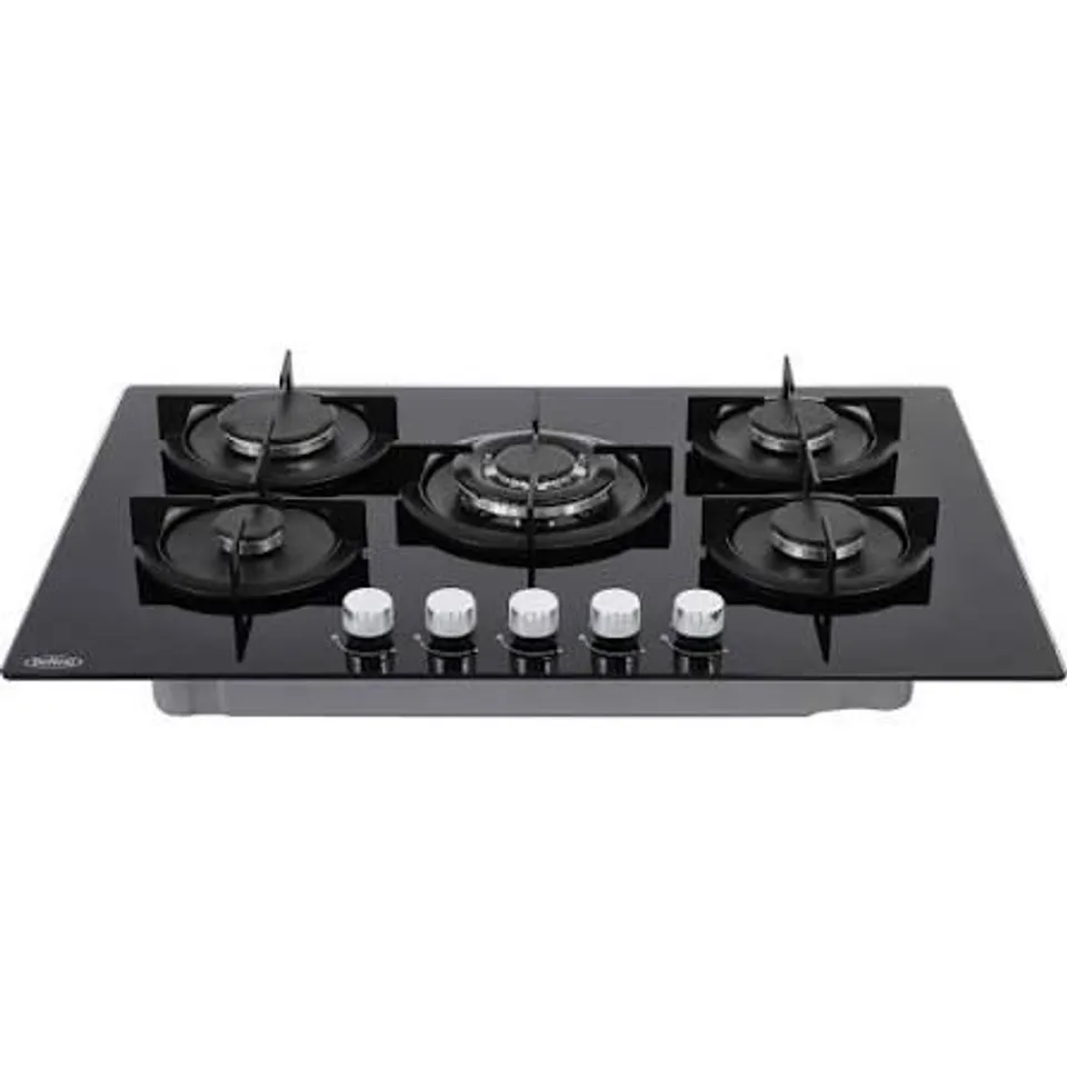 BOXED BELLING BEL GTG753RI 75CM GAS HOB - BLACK