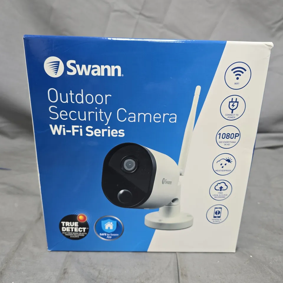 SWANN OUTDOOR SECURITY CAMERA WI‑FI SERIES – BOXED