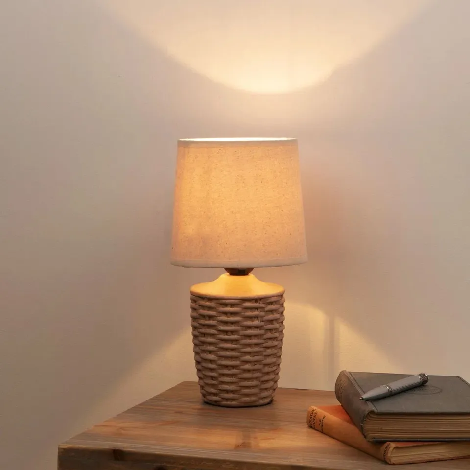 BOXED SYDRA CERAMIC TABLE LAMP