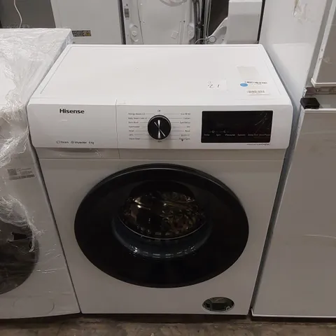 HISENSE FREESTANDING 6KG WASHING MACHINE IN WHITE, MODEL: WFQP6012EVM