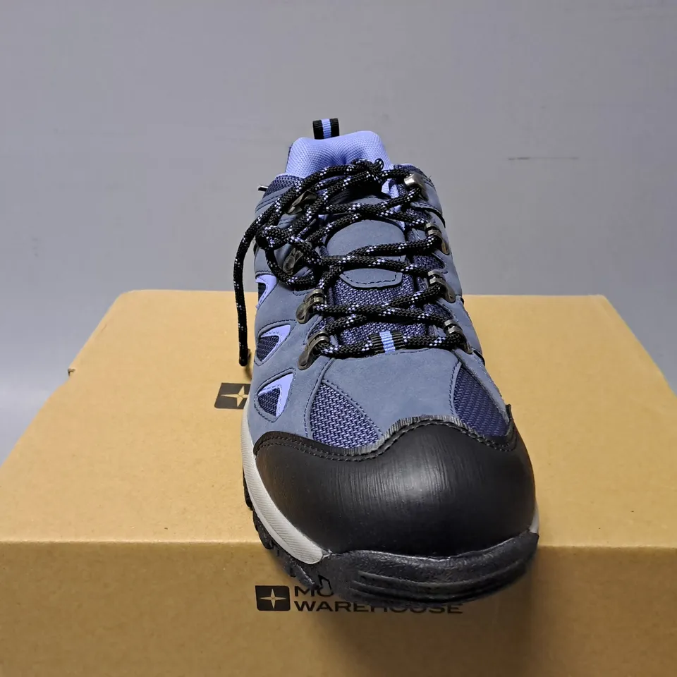 BOXED MOUNTAIN WAREHOUSE WOMENS WATERPROOF WALKING BOOTS - UK 8 