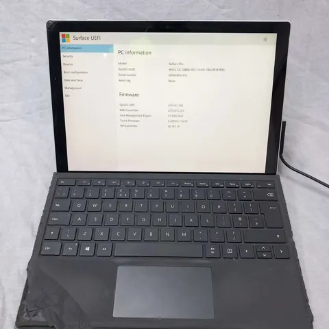 MICROSOFT SURFACE PRO 256GB