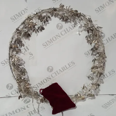 OUTLET ALISON CORK PRE LIT JEWELLED WREATH