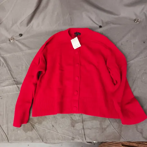 NOBODY'S CHILD RED CARDIGAN – WOMEN'S UK M (EU M, US M)