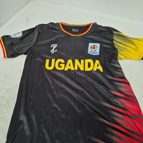 UGANDA FOOTBALL JERSEY – YAYA 21, AFCON PATCH, SIZE M