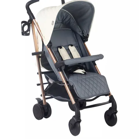 MB51 MY BABIIE QUILTED CHAMPAGNE STROLLER - COLLECTION ONLY