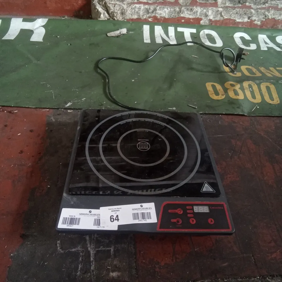 CATERLITE PLUG IN INDUCTION HOB
