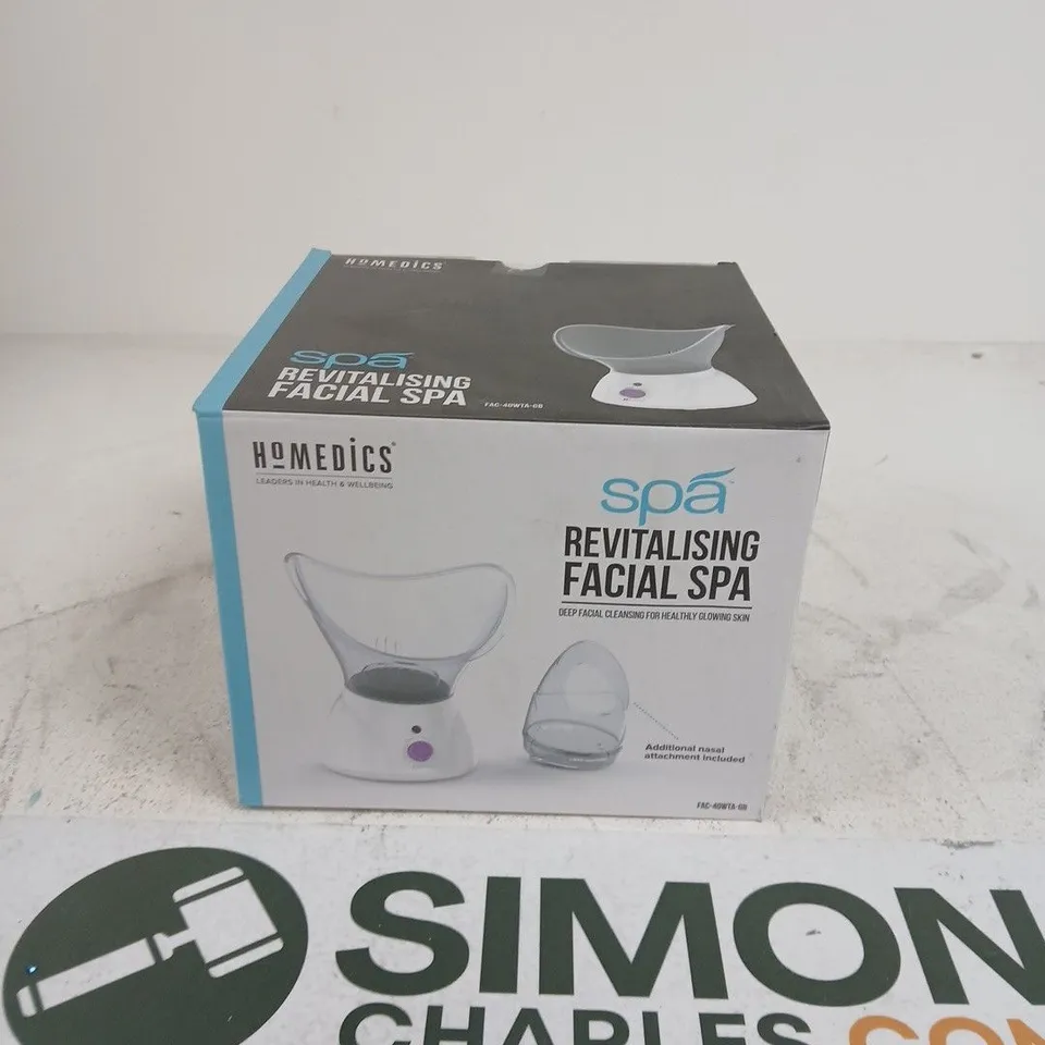 HOMEDICS SPA REVITALISING FACIAL SPA