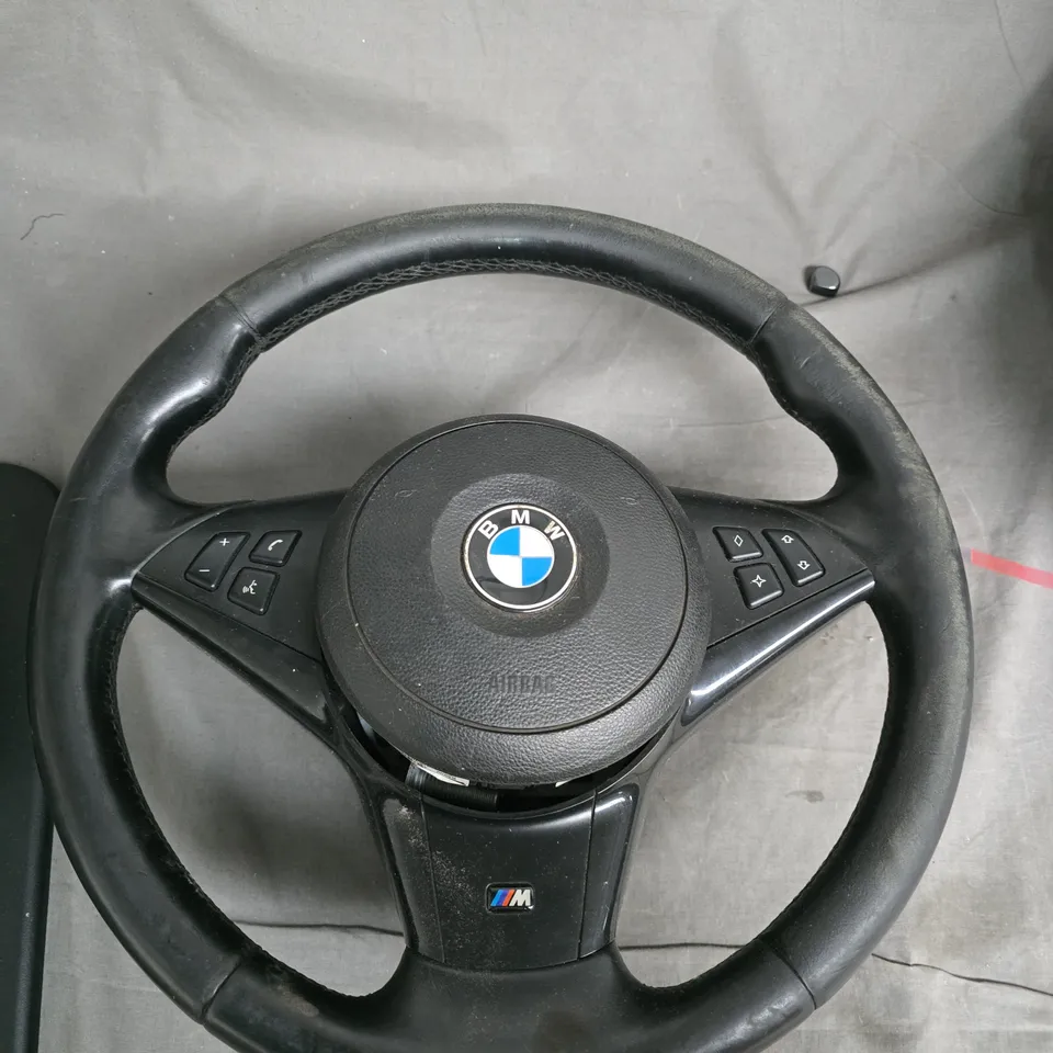 BMW STEERING WHEEL WITH M BADGE - 3-SPOKE SPORT WHEEL (VEHICLE PART)