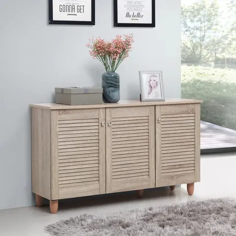 BOXED MORGAN 15 PAIR SHOE STORAGE CABINET
