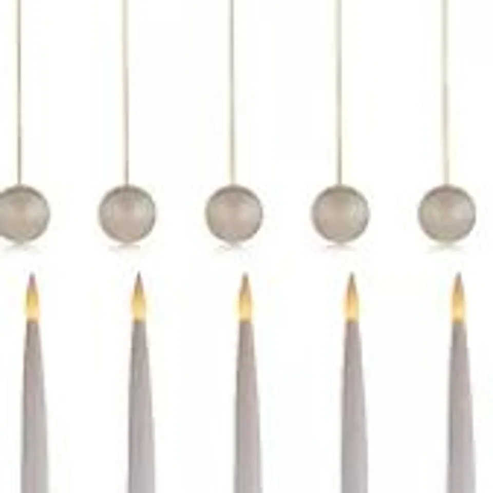 HOME REFLECTIONS SET OF 10 HANGING TREE CANDLES