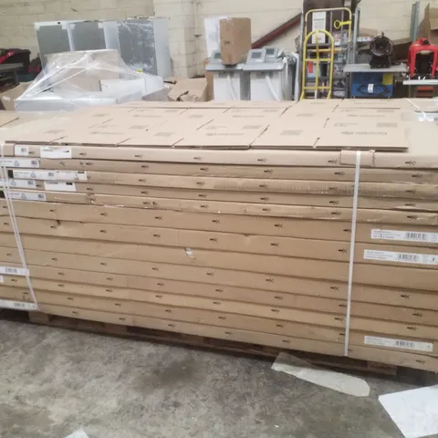 PALLET CONTAINING APPROXIMATELY 31 ASSORTED FLATPACK FURNITURE PARTS INCLUDING LARDER TOWEL PANELS & WARDROBE PARTS