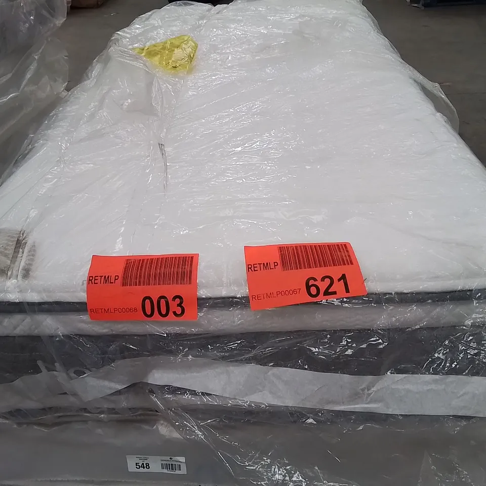 QUALITY BAGGED SALTON 27CM MEDIUM GEL MEMORY FOAM POCKET SPRUNG 90CM SINGLE MATTRESS 
