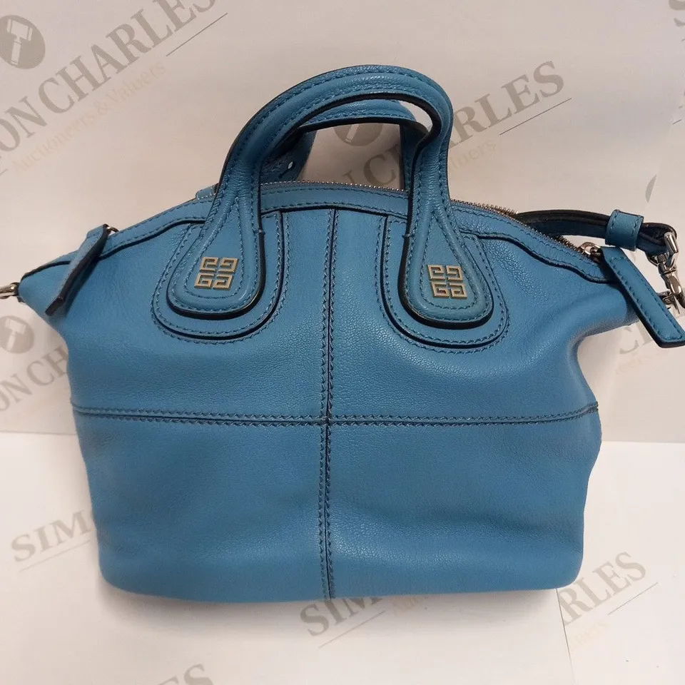 GIVENCHY NIGHTINGALE BLUE HANDBAG