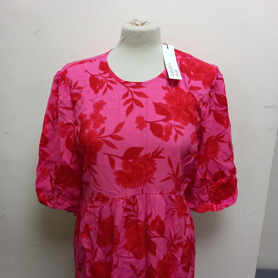 NOBODYS CHILD RACHEL MIDI DRESS SIZE 12