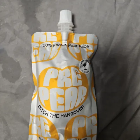 100% KOREAN PEAR JUICE POUCHES β 12 X 120ML, BOXED (DITCH THE HANGOVER)