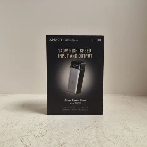 ANKER POWER BANK 24,000MAH, 140W β BOXED