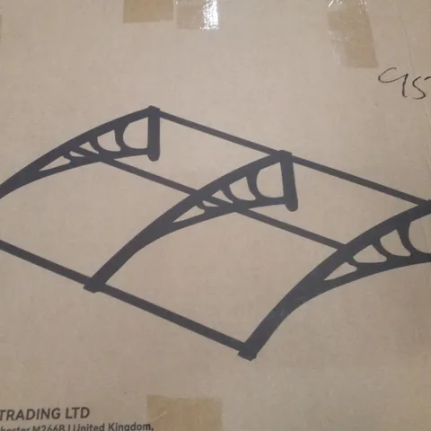 BOXED BREEINS RAIN DRAINAGE DOOR CANOPY