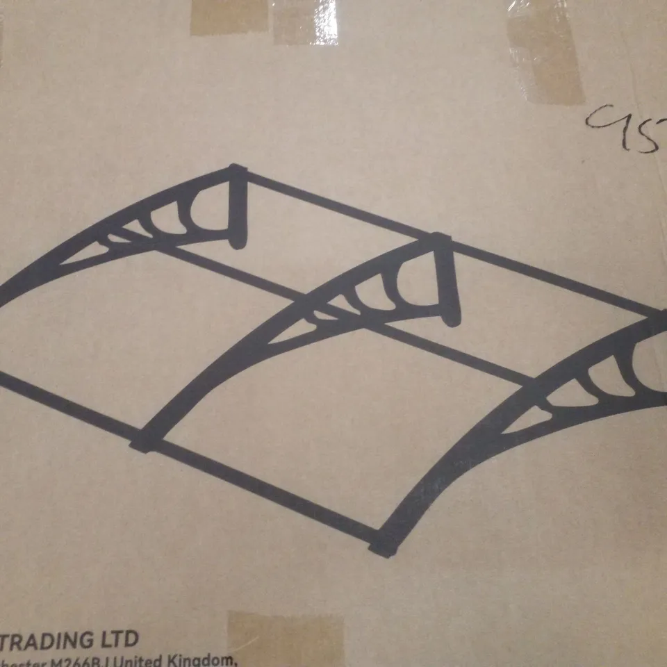 BOXED BREEINS RAIN DRAINAGE DOOR CANOPY