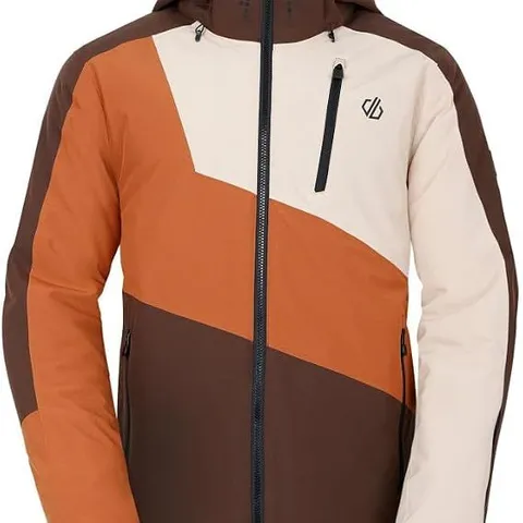 BRAND NEW DARE2B BASEPLATE II JACKET IN MOCHA/ORANGE/BROWN - UK MEDIUM