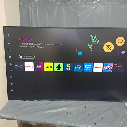 HISENSE CANVAS 55 INCH QLED 4K HDR SMART TV - COLLECTION ONLY 
