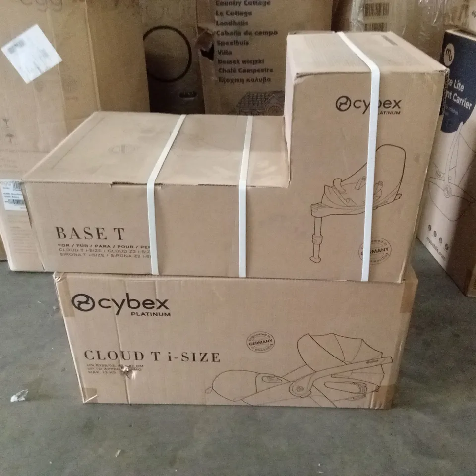 BOXED CYBEX PLATINUM BASE T AND CLOUD T I-SIZE (2 BOXES)