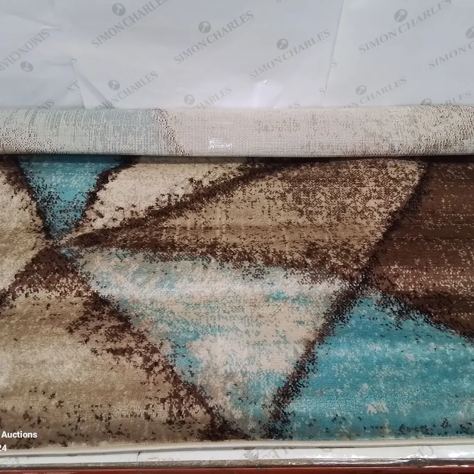 BRAND NEW PACO HOME MET164 BROWN 120X170CM RUG