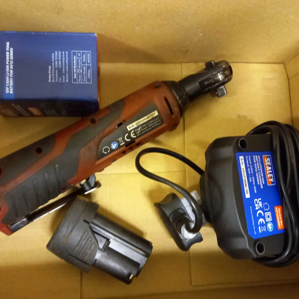 SEALEY CP1202KIT 12V RATCHET WRENCH KIT