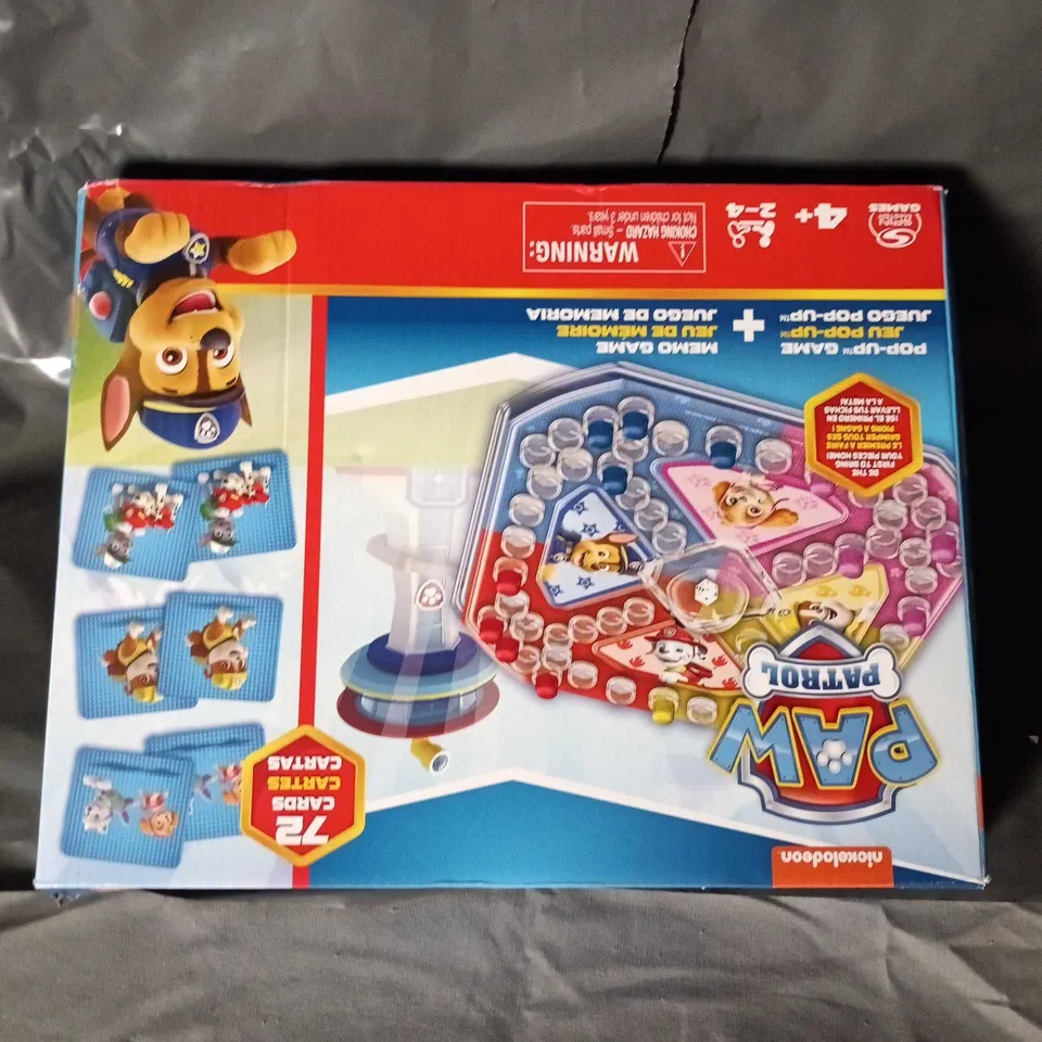 PAW PATROL BOARD GAME - BOXED