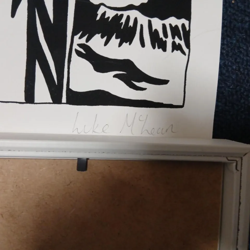 LUKE MCLEAN – SATELITE OF LOVE SIGNED PRINT