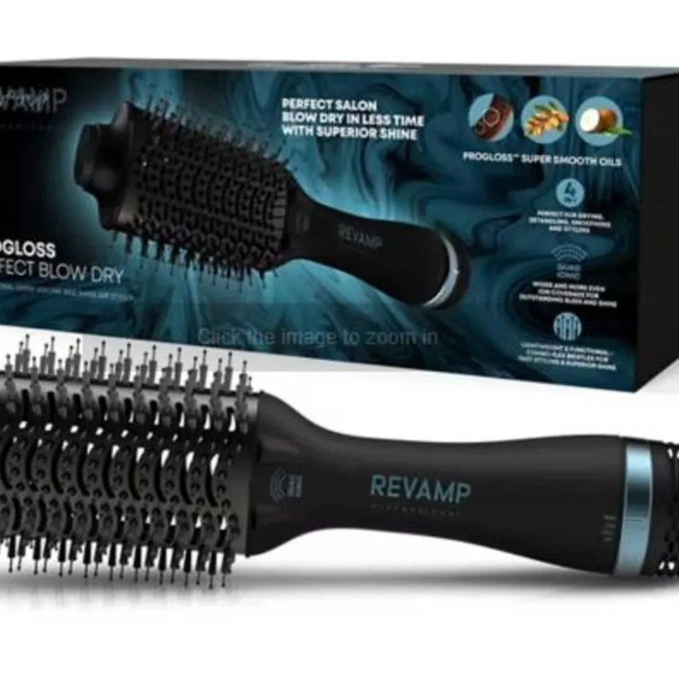 BOXED REVAMP PROGLOSS PERFECT BLOW DRY PROFESSIONAL 1200W VOLUME AND SHINE AIR STYLER