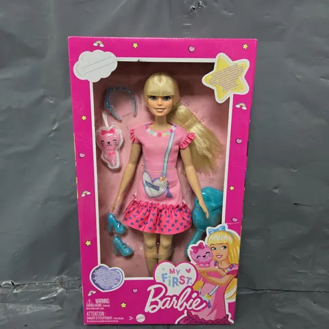 MY FIRST BARBIE DOLL