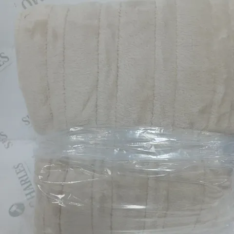 COZEE HOME HEATED BLANKET IN STONE