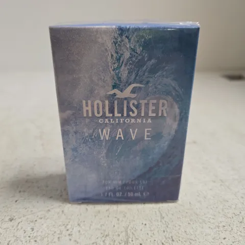 SEALED HOLLISTER WAVE FOR HIM EAU DE TOILETTE 50 ML