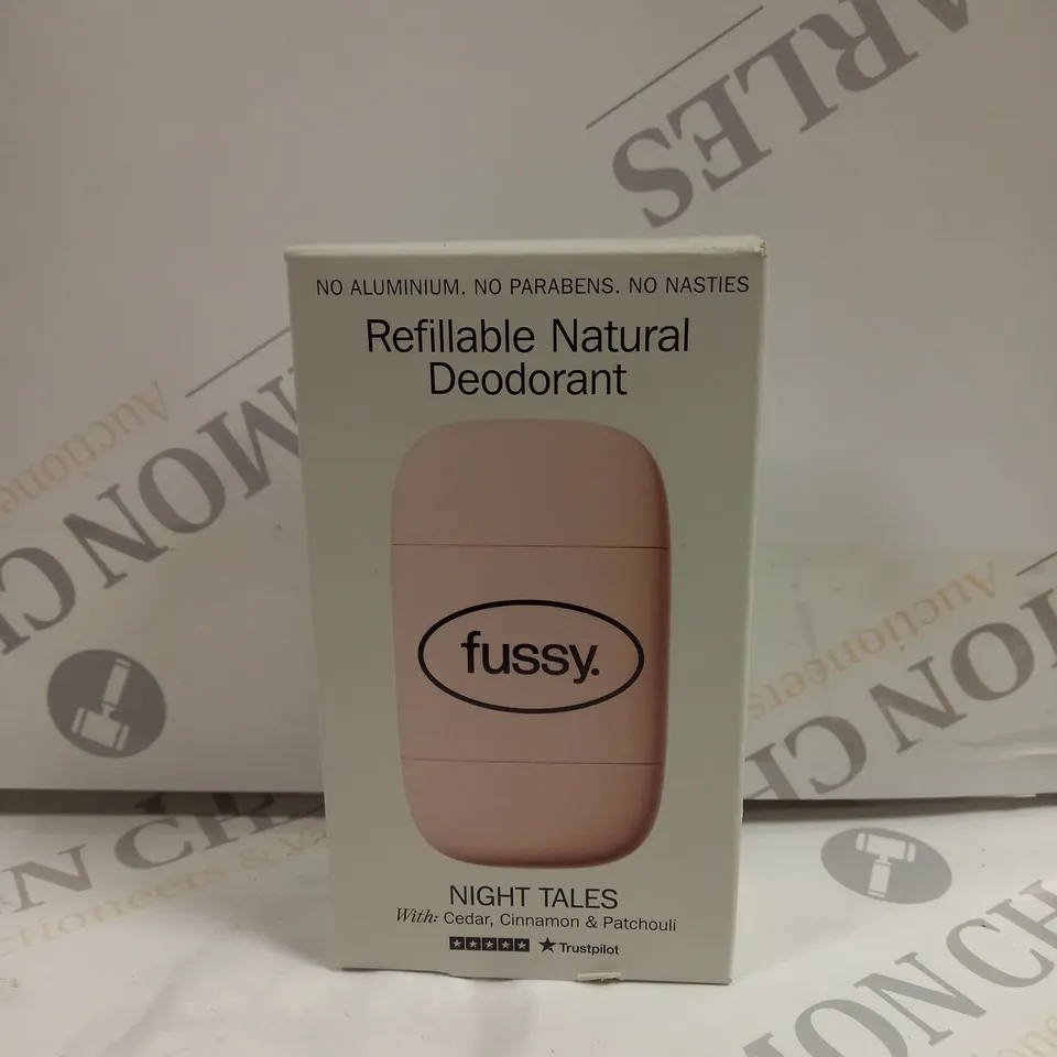 FUSSY - REFILLABLE NATURAL DEODORANT - STARTER PACK - PINK