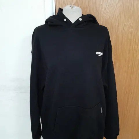 REPRESENT OWNER'S CLUB JERSEY HOODIE IN BLACK SIZE M