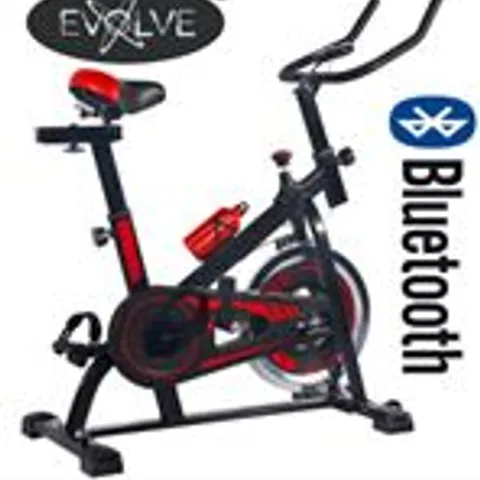 BRAND NEW EVOLVE- STUD EXERCISE BIKE STUDIO CYCLE INDOOR TRAINING HOME GYM BICYCLE CARDIO- 10KG FLYWHEEL
