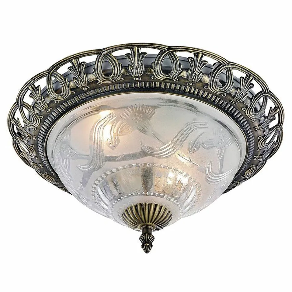 BOXED CATHERINE 2 LIGHT FLUSH MOUNT FIXTURE
