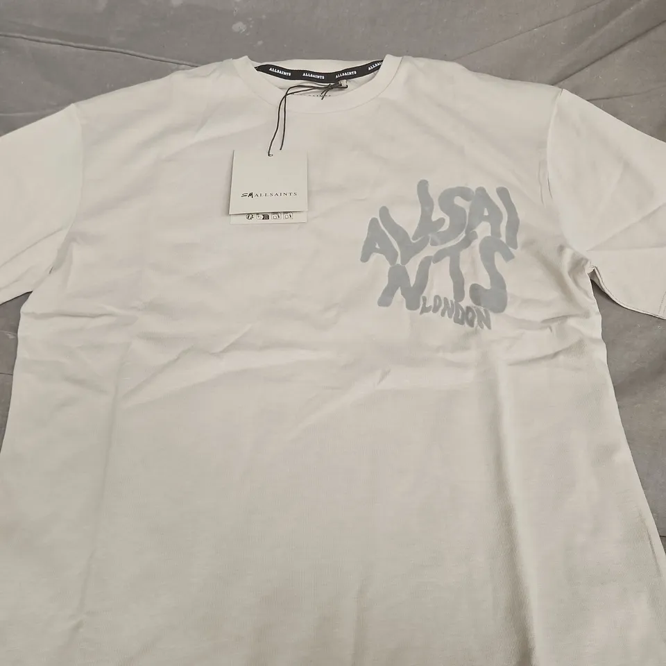 ALLSAINTS ORLANDO GREY TEE – KIDS' T-SHIRT, 9-10 YRS 