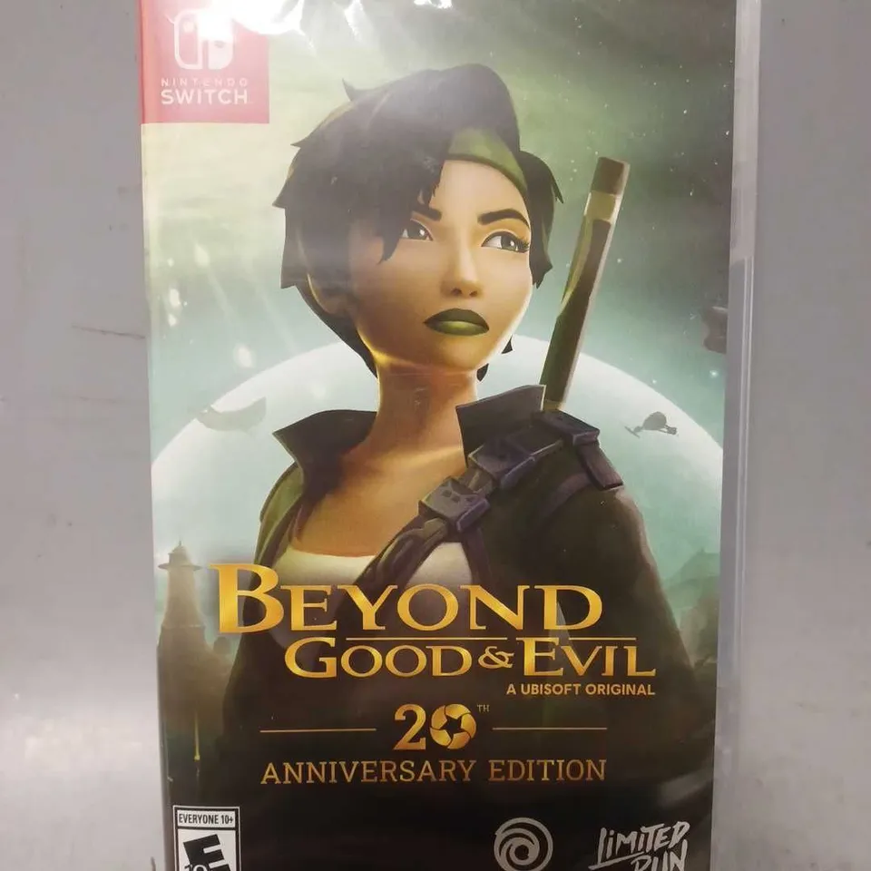 SEALED NINTENDO SWITCH BEYOND GOOD AND EVIL