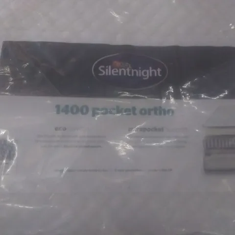 BAGGED SILENTNIGHT ECO COMFORT ORTHO POCKET SPRUNG 6FT SUPERKING MATTRESS