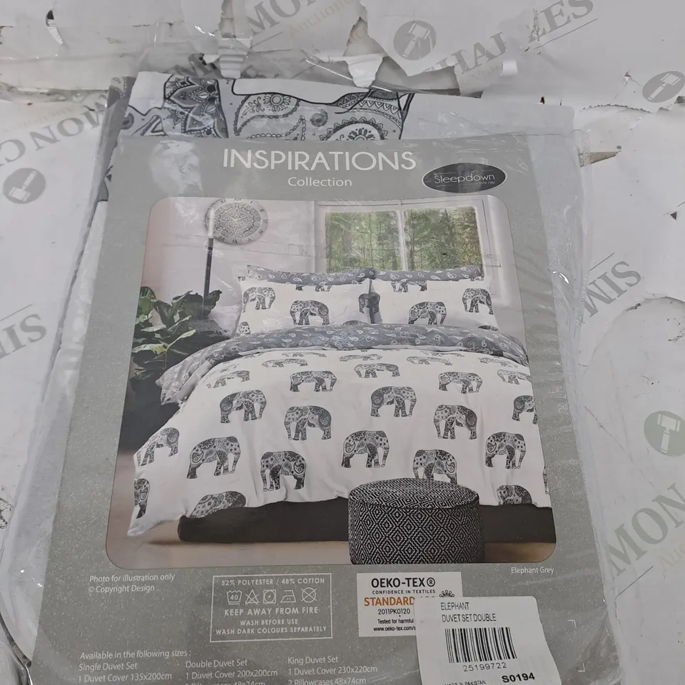 INSPIRATION HOME DUVET SET - DOUBLE 