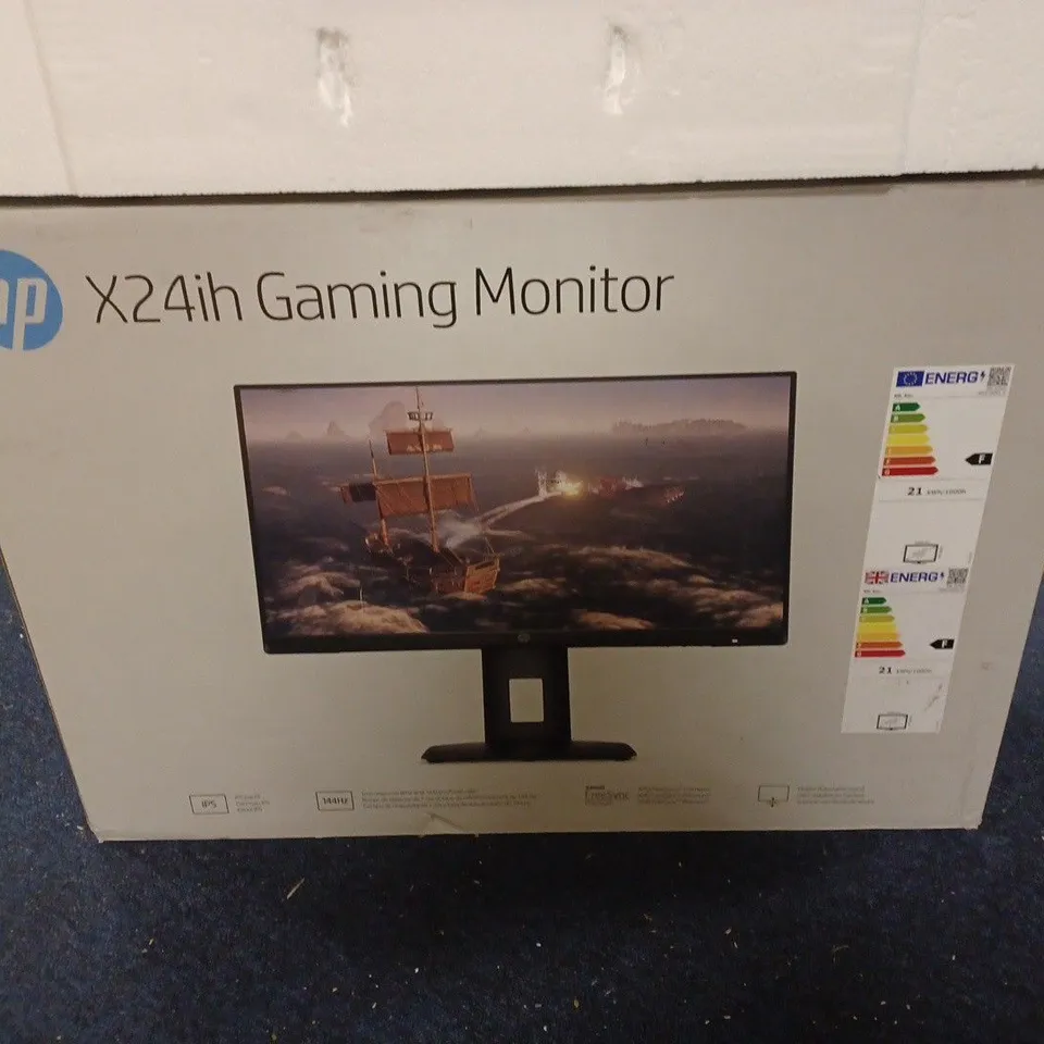 BOXED HP X24IH 24" GAMING MONITOR