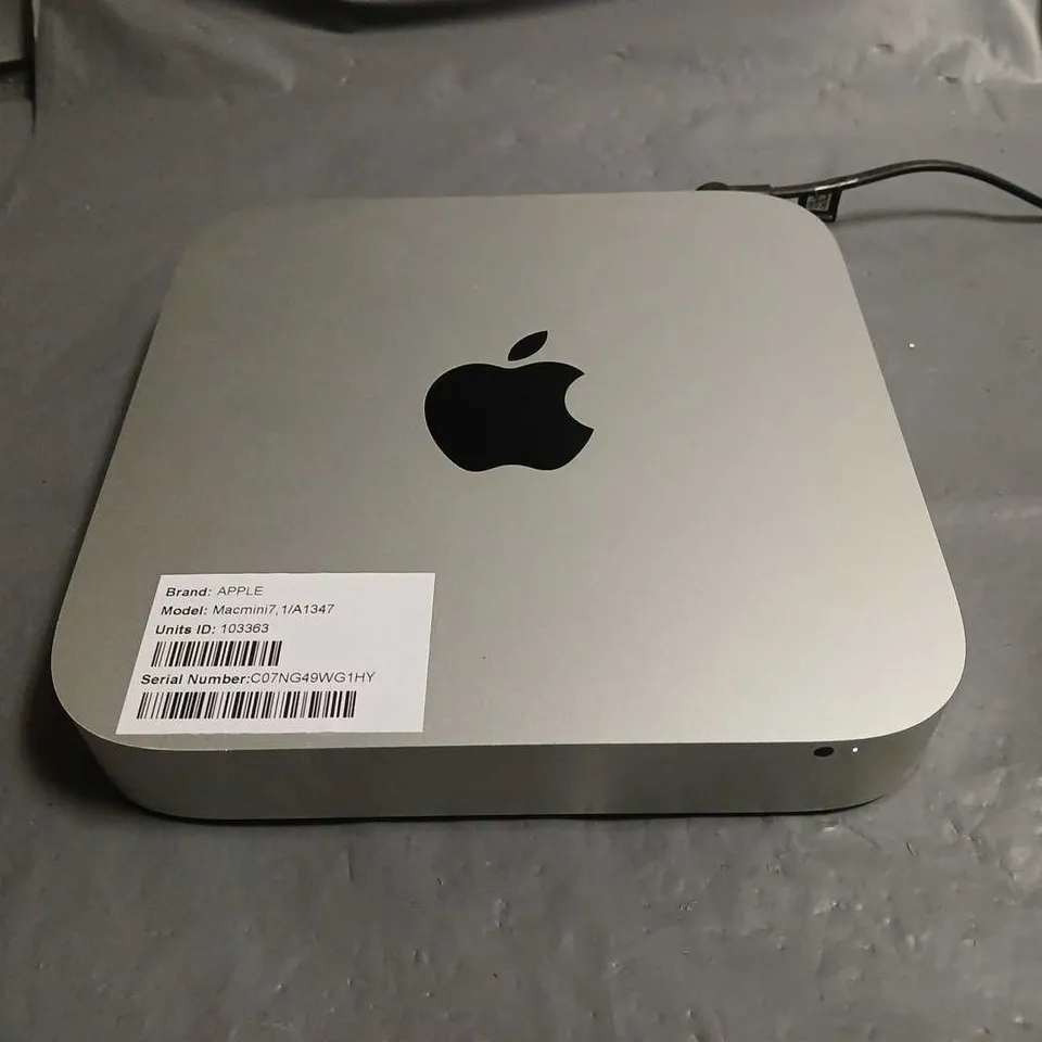 UNBOXED APPLE MAC MINI 7 - A1347