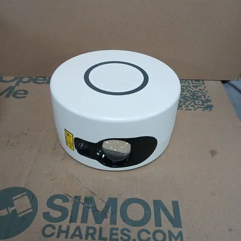 STAR PROJECTOR NIGHT SKY LIGHT – WHITE CYLINDRICAL PROJECTION DEVICE