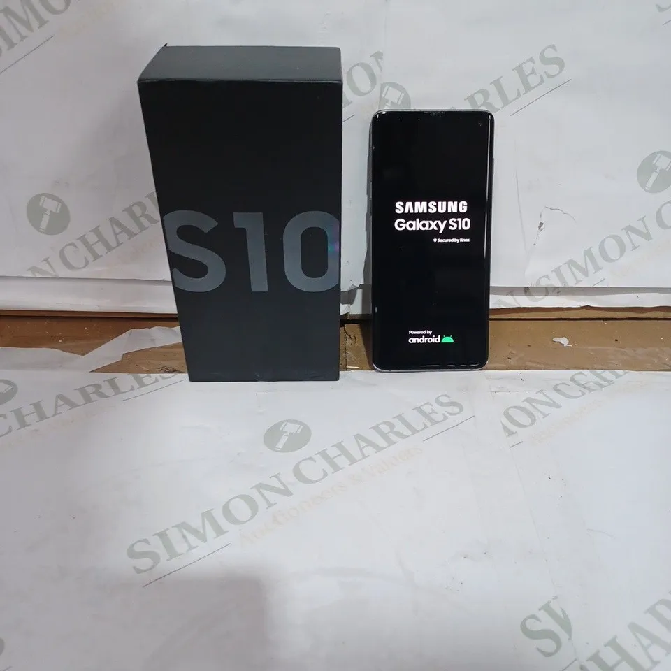SAMSUNG GALAXY S10 128GB ANDROID SMART PHONE - PRISM BLACK 